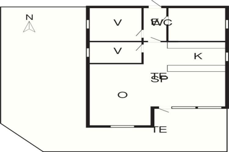 4 Person Holiday Home In Hemmet Exteriör bild